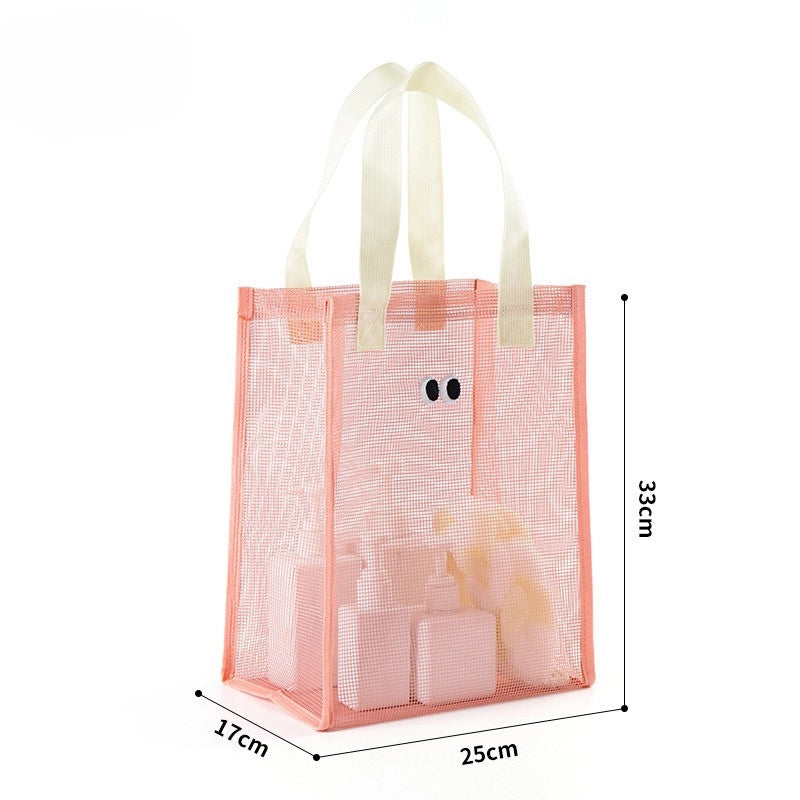 Traverseon Cute Eyes Mesh Tote