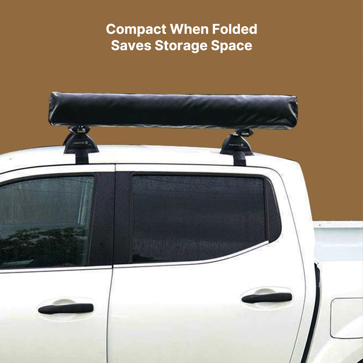 Portable Foldable Overland Car-Mounted Camping Shower Tent β Versatile Needs and with Hanging Loops