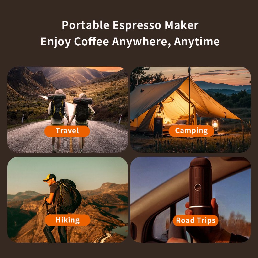 High-pressure Brewing Portable Espresso Machine