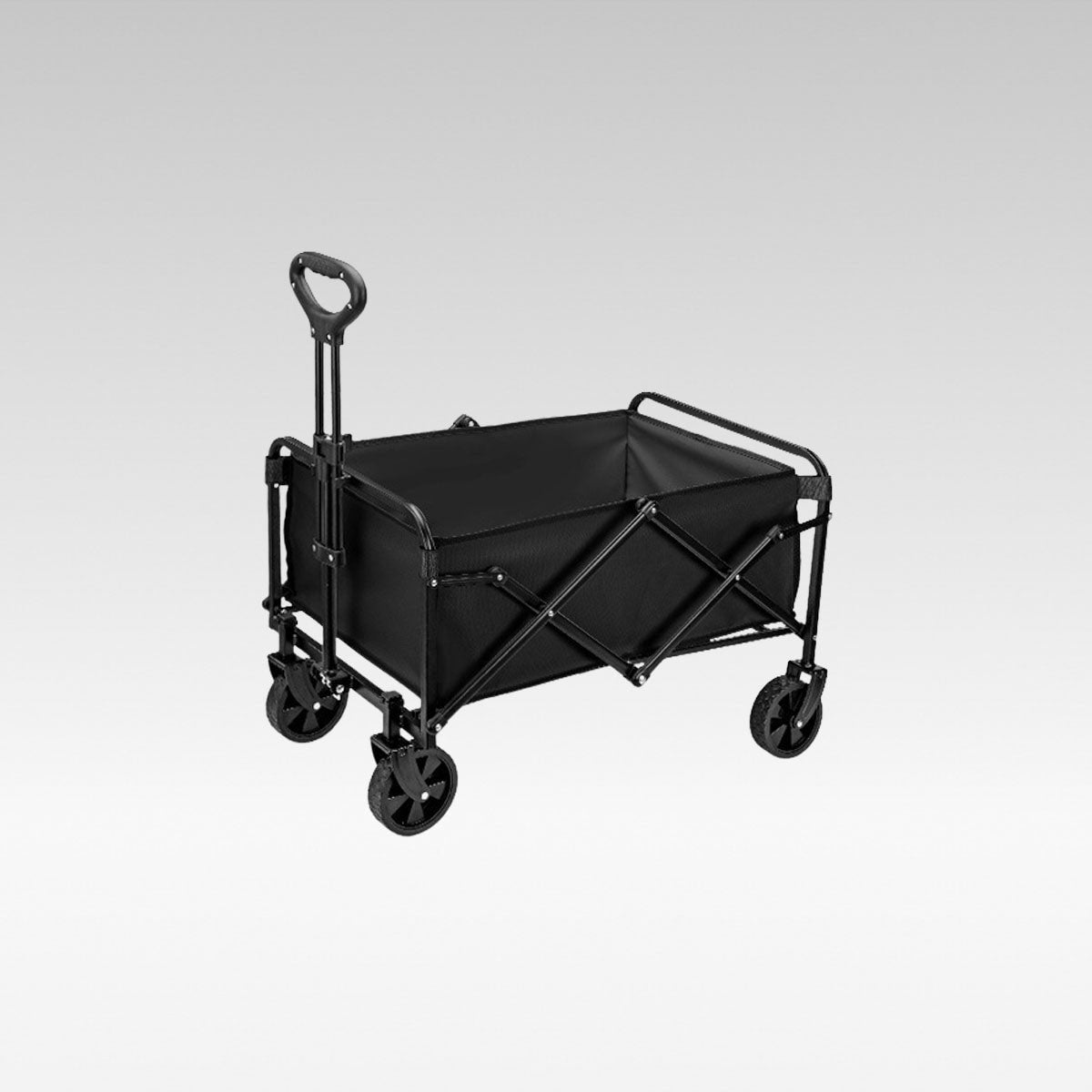 100L Collapsible Wagon – Foldable Utility Wagon Cart for Beach | Traverseon