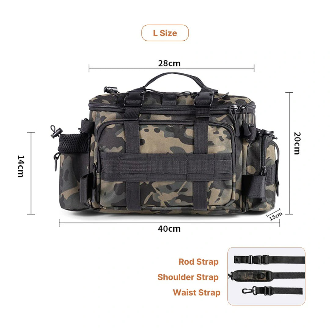 Versatile and Waterproof Fishing Backpack