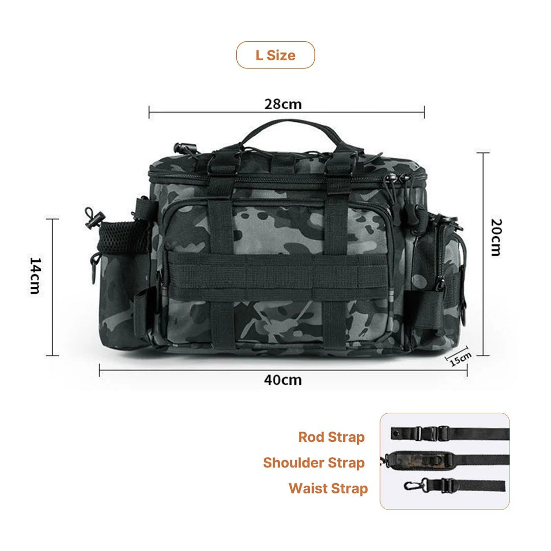 Versatile and Waterproof Fishing Backpack