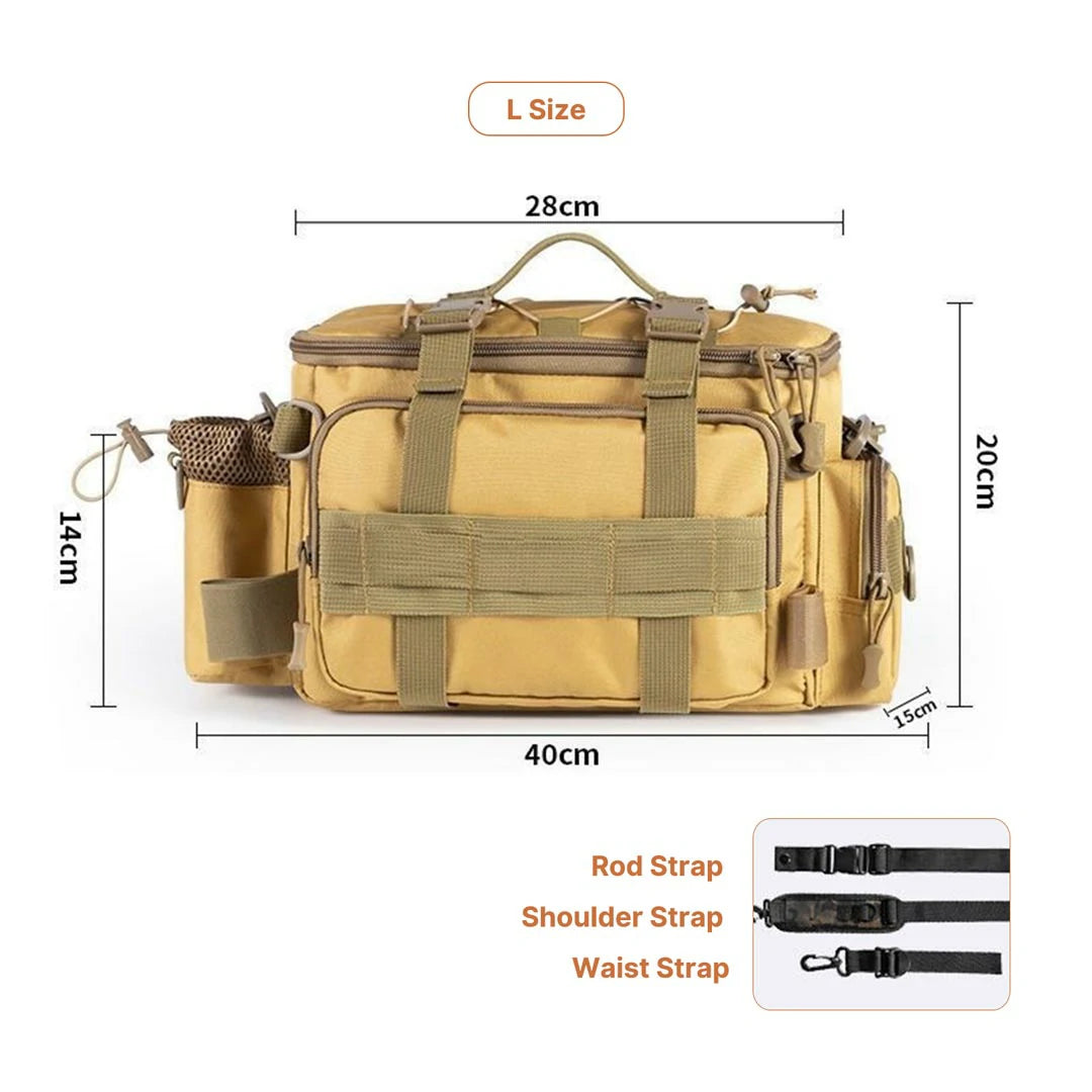 Versatile and Waterproof Fishing Backpack
