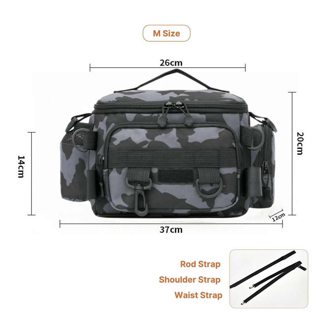 Versatile and Waterproof Fishing Backpack