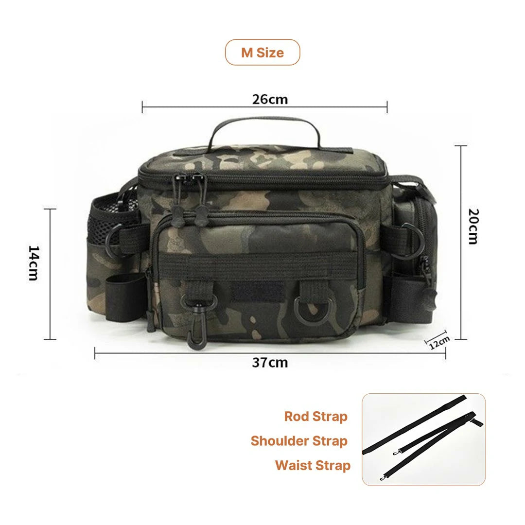 Versatile and Waterproof Fishing Backpack