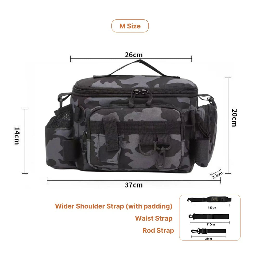Versatile and Waterproof Fishing Backpack