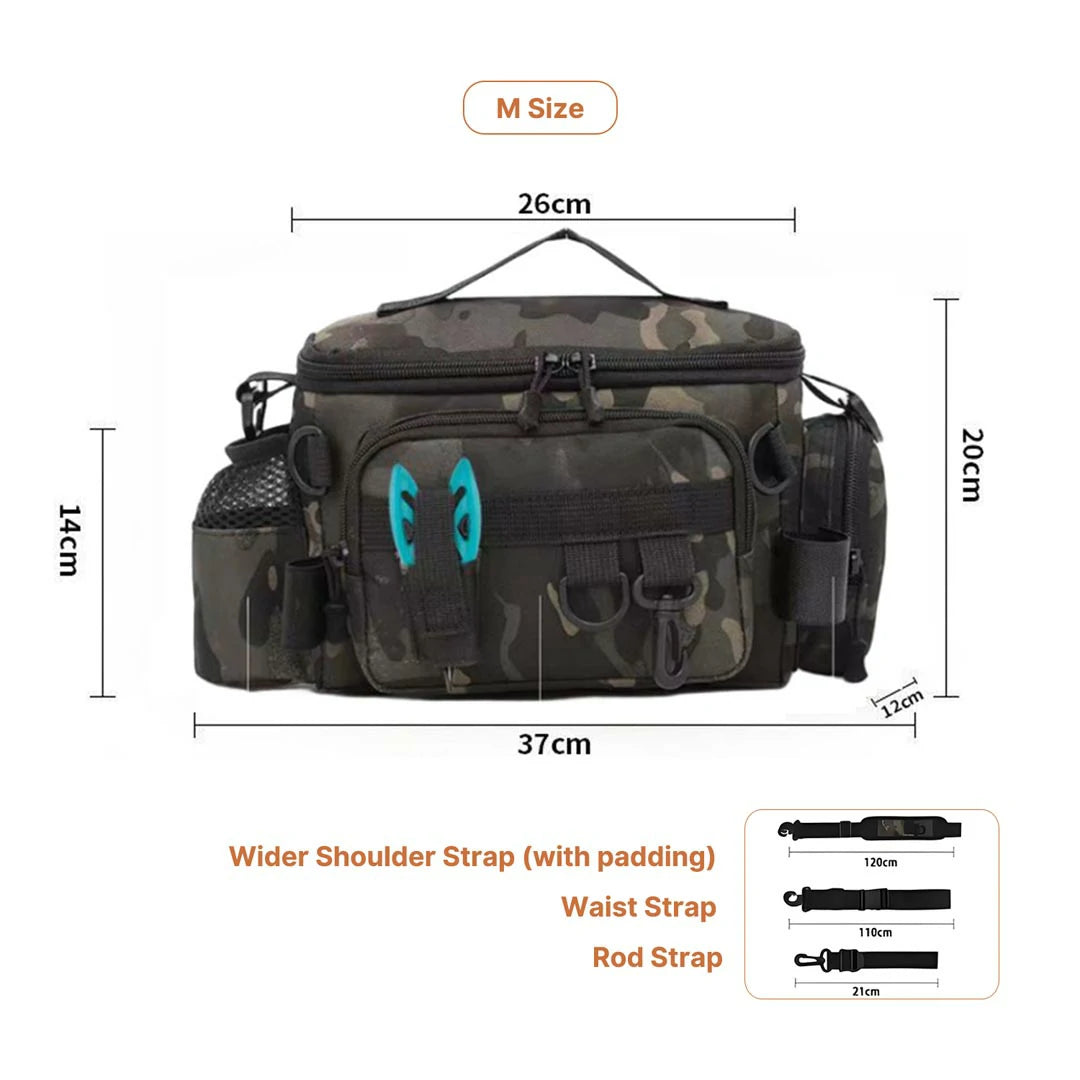 Versatile and Waterproof Fishing Backpack