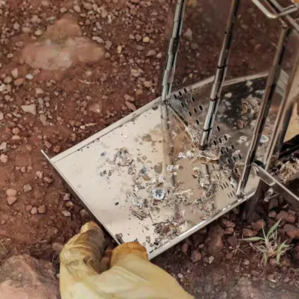 Folding Portable Wood Burning Stove β Multi-Fuel Cooking |Traverseon