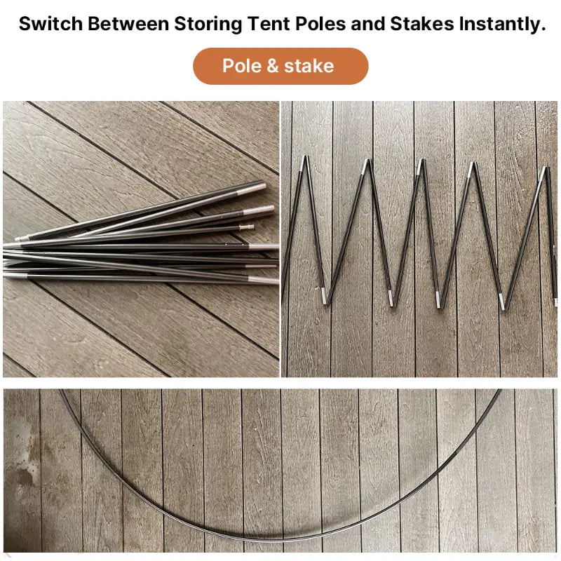 1.18Kg Ultralight 1–2 Person Double-Layer Camping Tent – Waterproof & Windproof