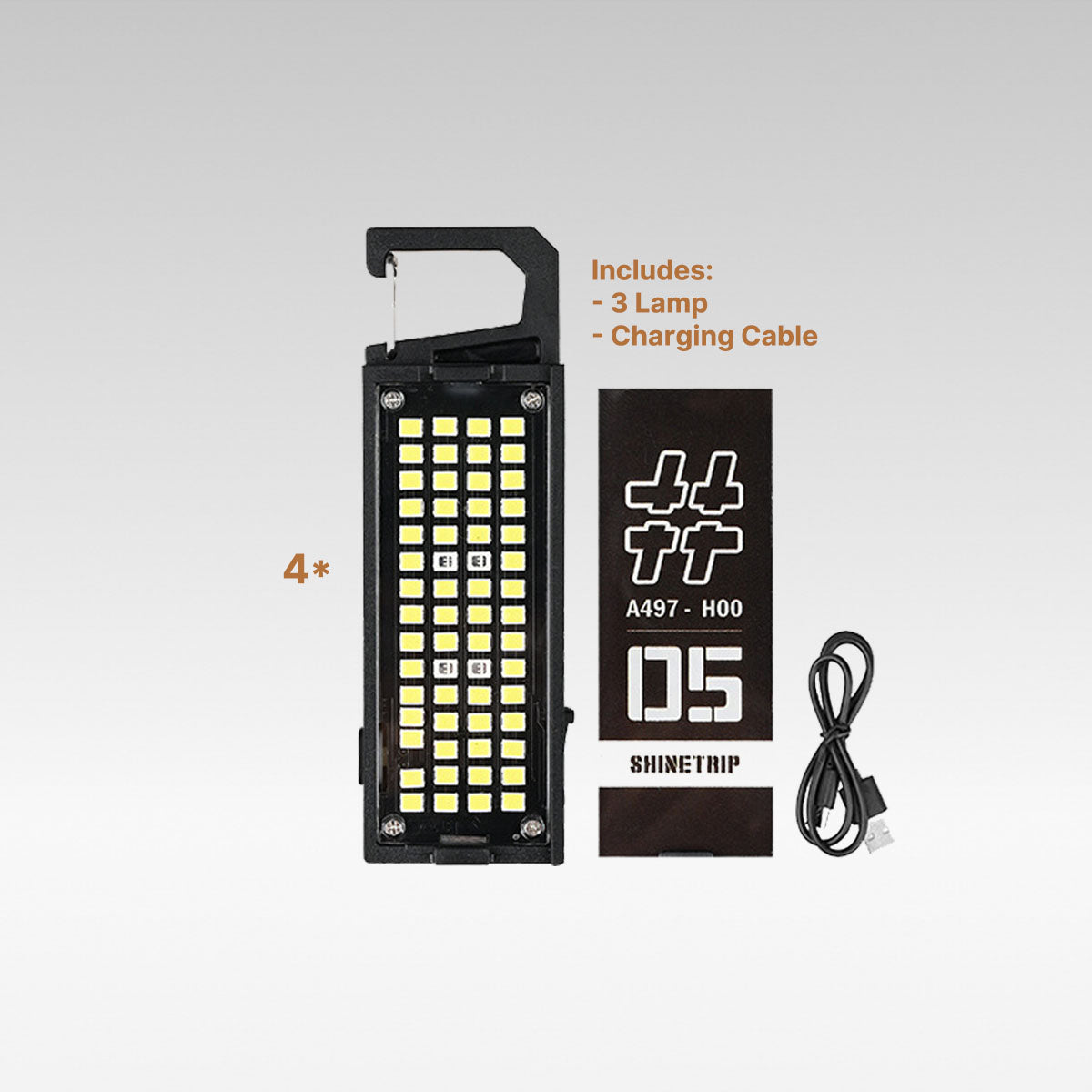 Ultra-Light Multi-Use Outdoor Light