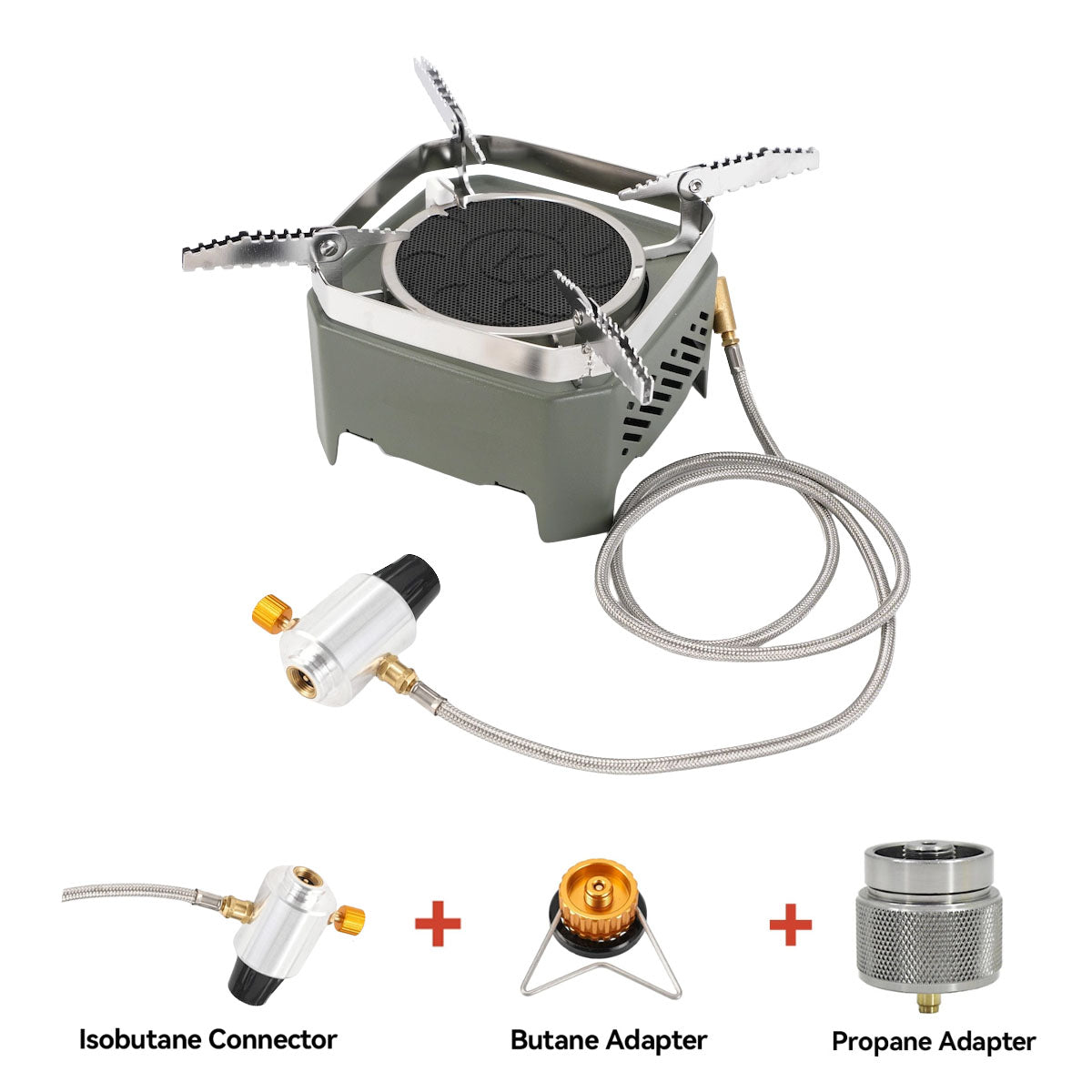 Portable Gas Propane Stove – Windproof Flameless Infrared | Traverseon