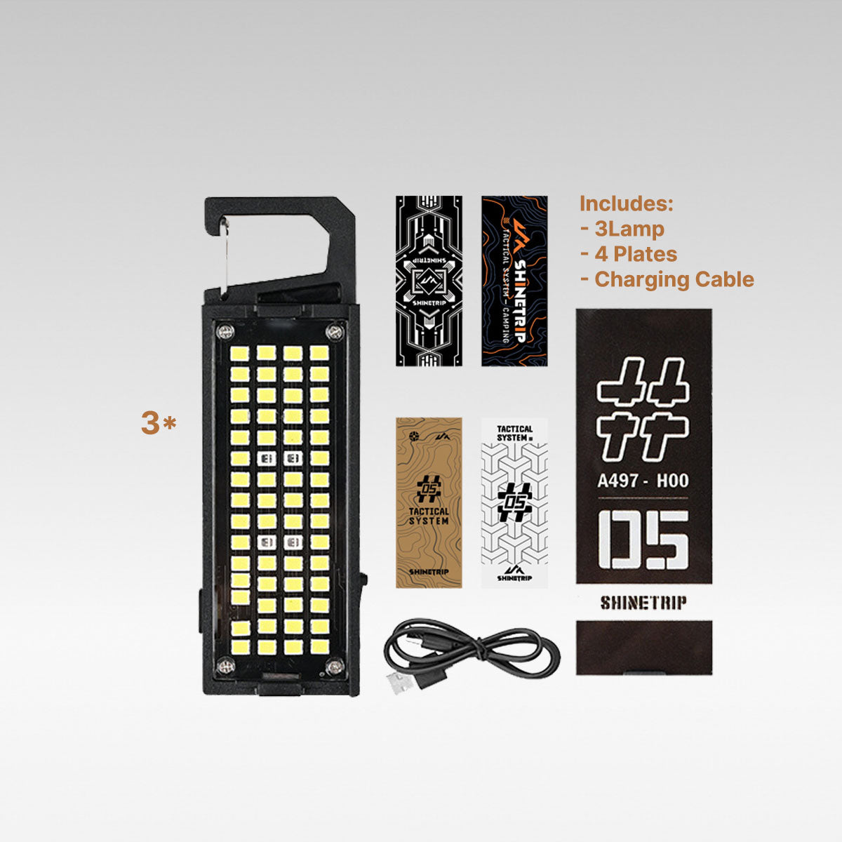 Ultra-Light Multi-Use Outdoor Light