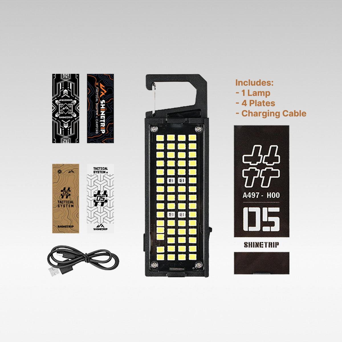 Ultra-Light Multi-Use Outdoor Light