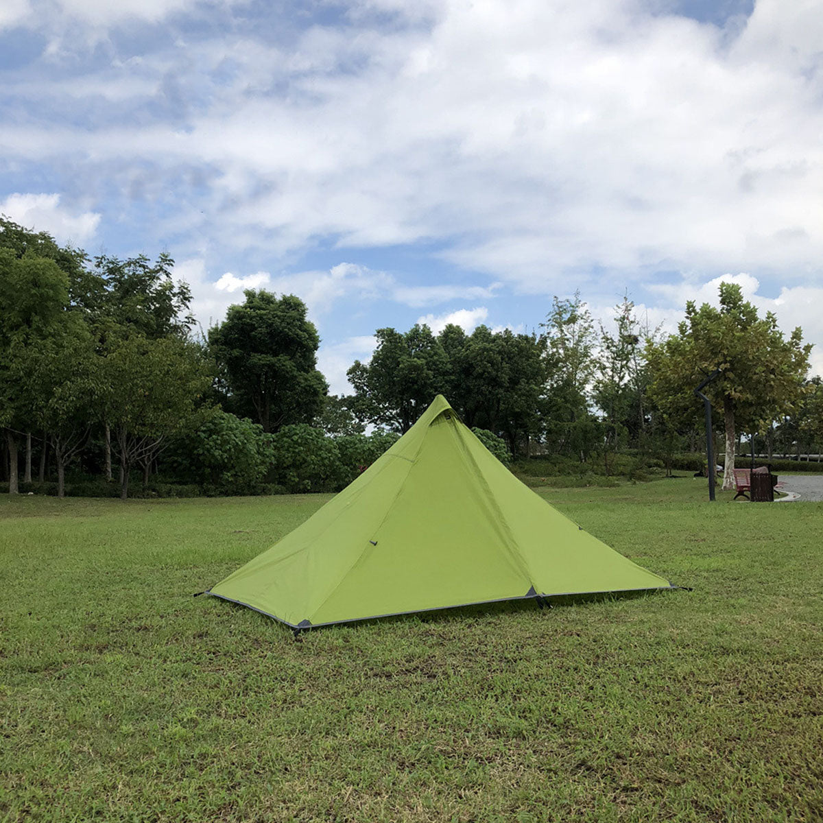 Ultralight Pyramid Tent – 1-2P Trekking Pole Setup|Traverseon
