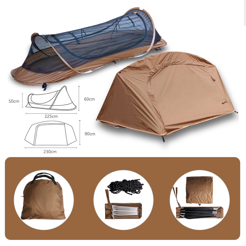 1-Person 3s Pop Up 1.5 kg/1.2kg Bivy Tent | Traverseon