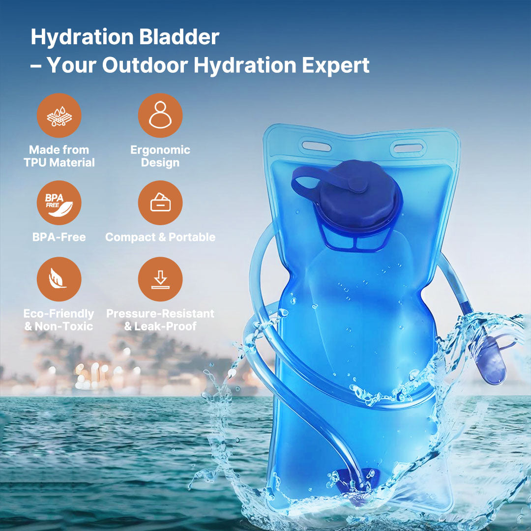 TPE Material Ergonomic Design Water Bag