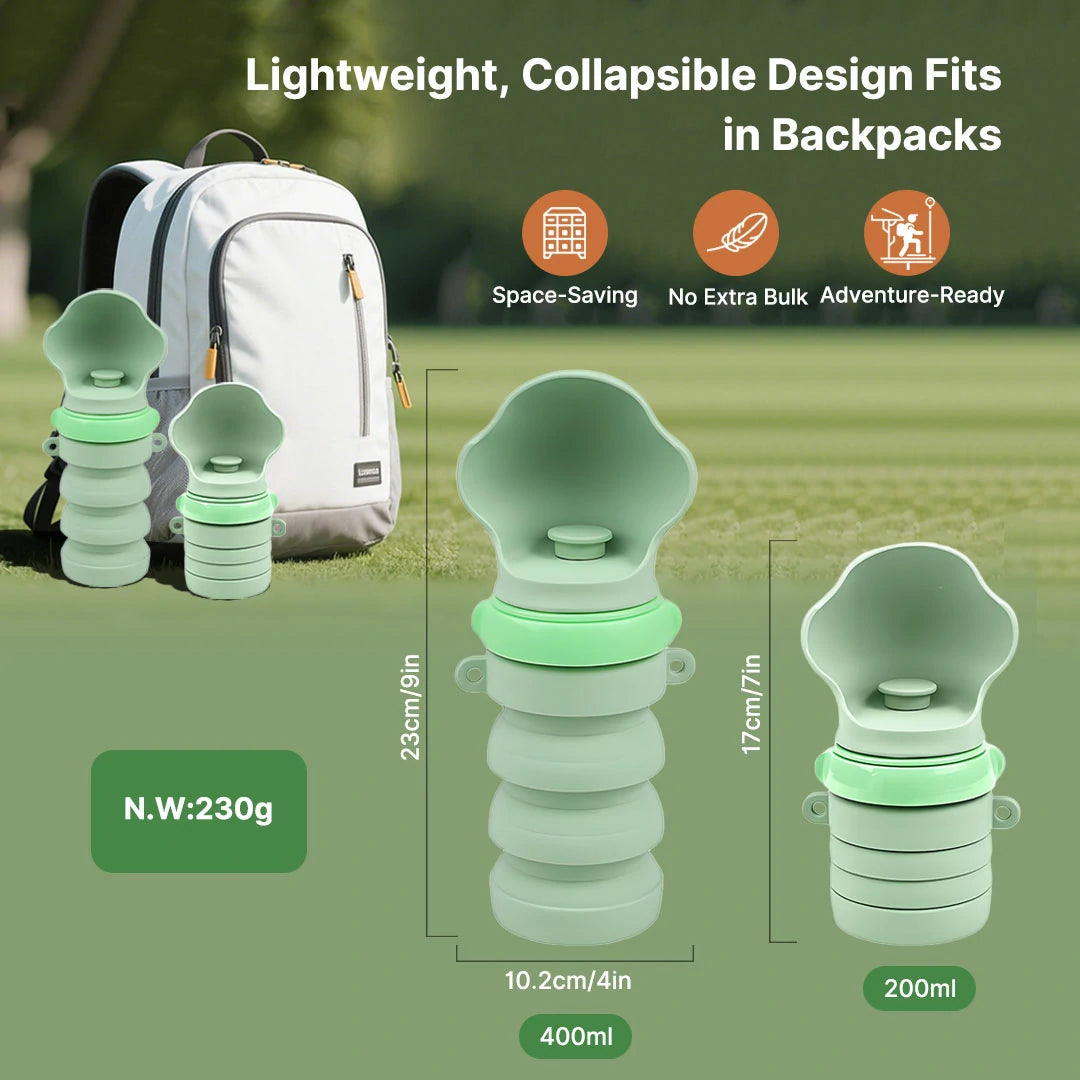 Portable Collapsible Pet Water Bottle