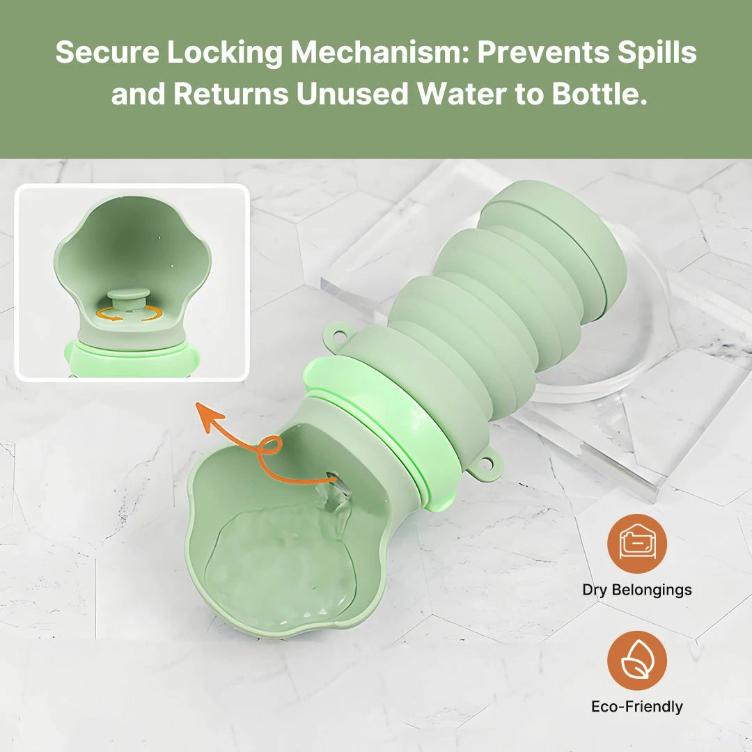 Portable Collapsible Pet Water Bottle