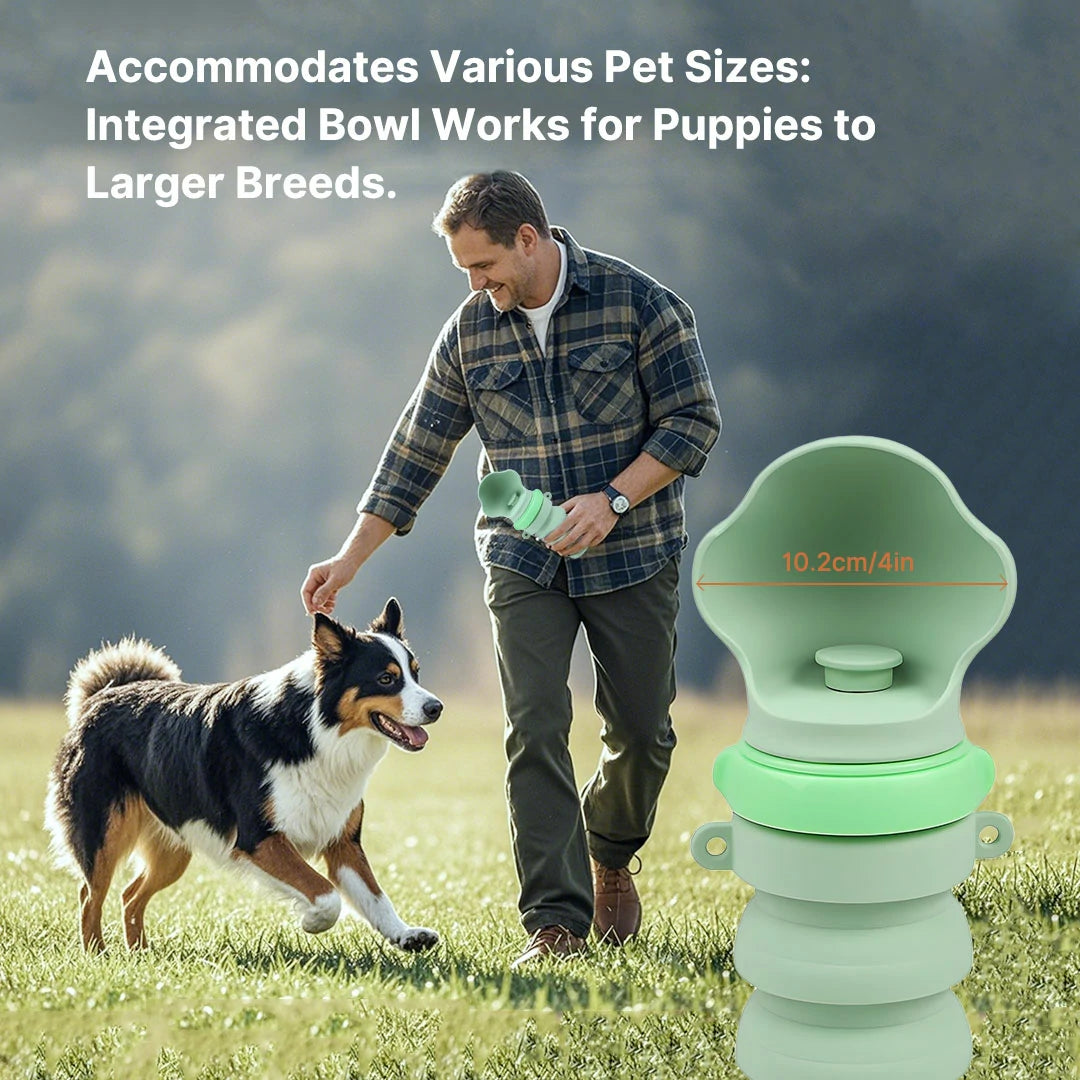 Portable Collapsible Pet Water Bottle