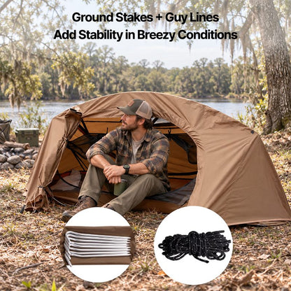 1-Person 3s Pop Up 1.5 kg/1.2kg Bivy Tent | Traverseon