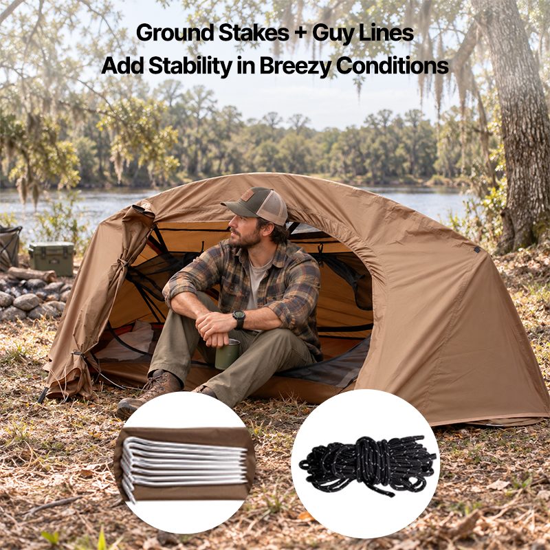 1-Person 3s Pop Up 1.5 kg/1.2kg Bivy Tent | Traverseon