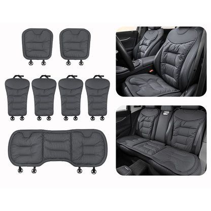 Breathable Napa Leather Car Seat Cover Full Set
