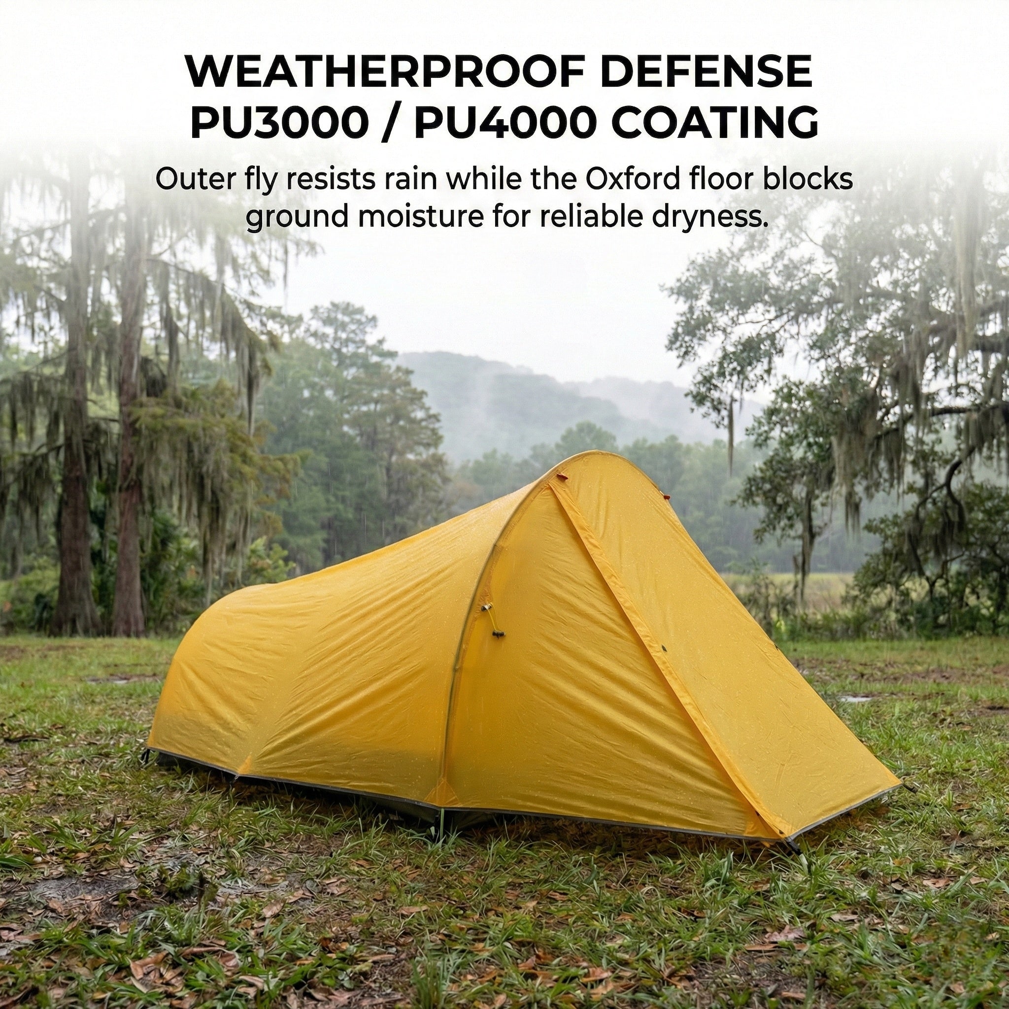 AeroDuo 2P Ultralight Tunnel Tent — 1.58 kg Compact Shelter