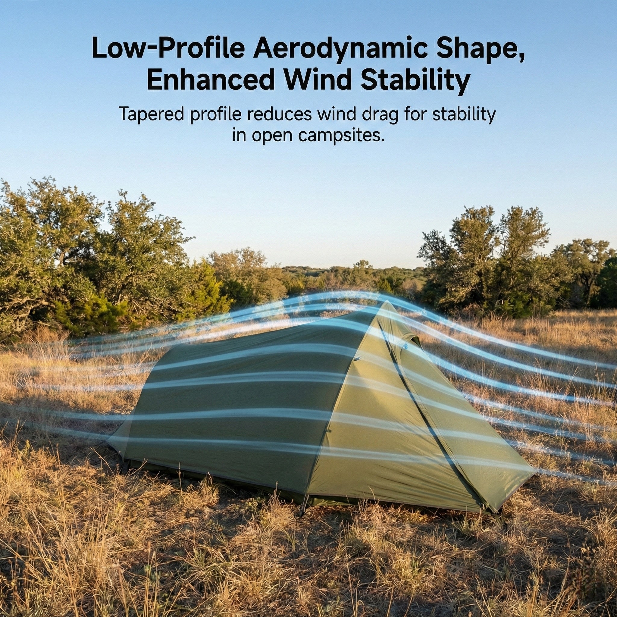 AeroDuo 2P Ultralight Tunnel Tent — 1.58 kg Compact Shelter