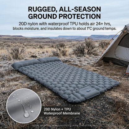 Traverseon AirLift™ Ultralight Quick Inflate Camping Mattress