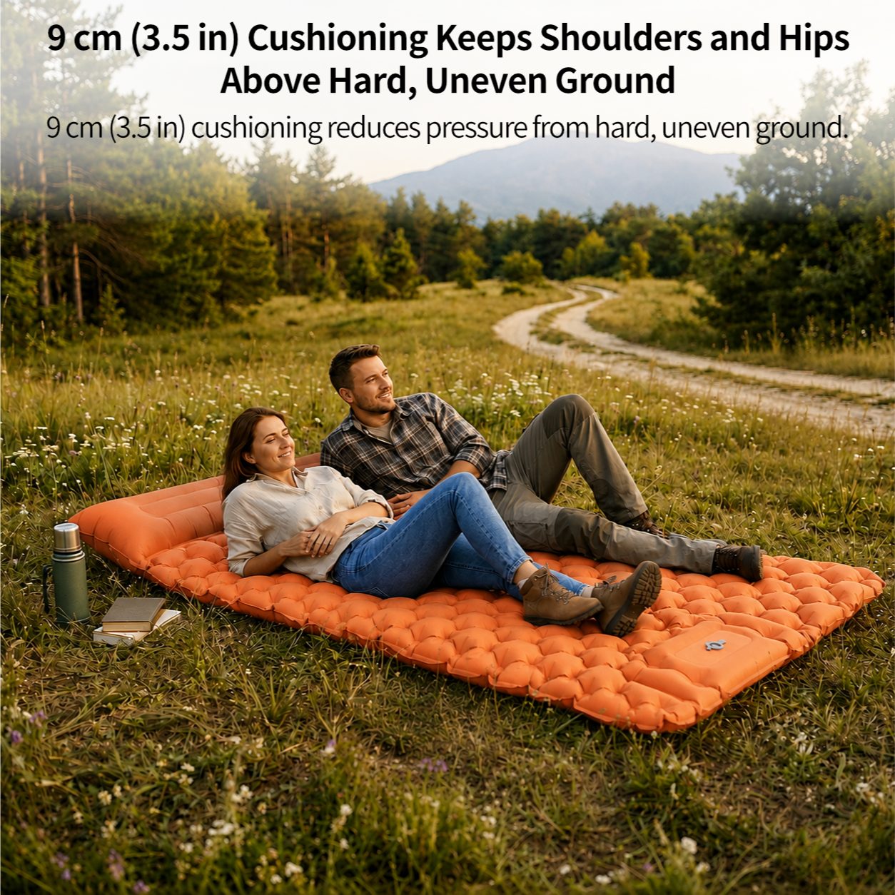 Traverseon AirLift™ Ultralight Quick Inflate Camping Mattress