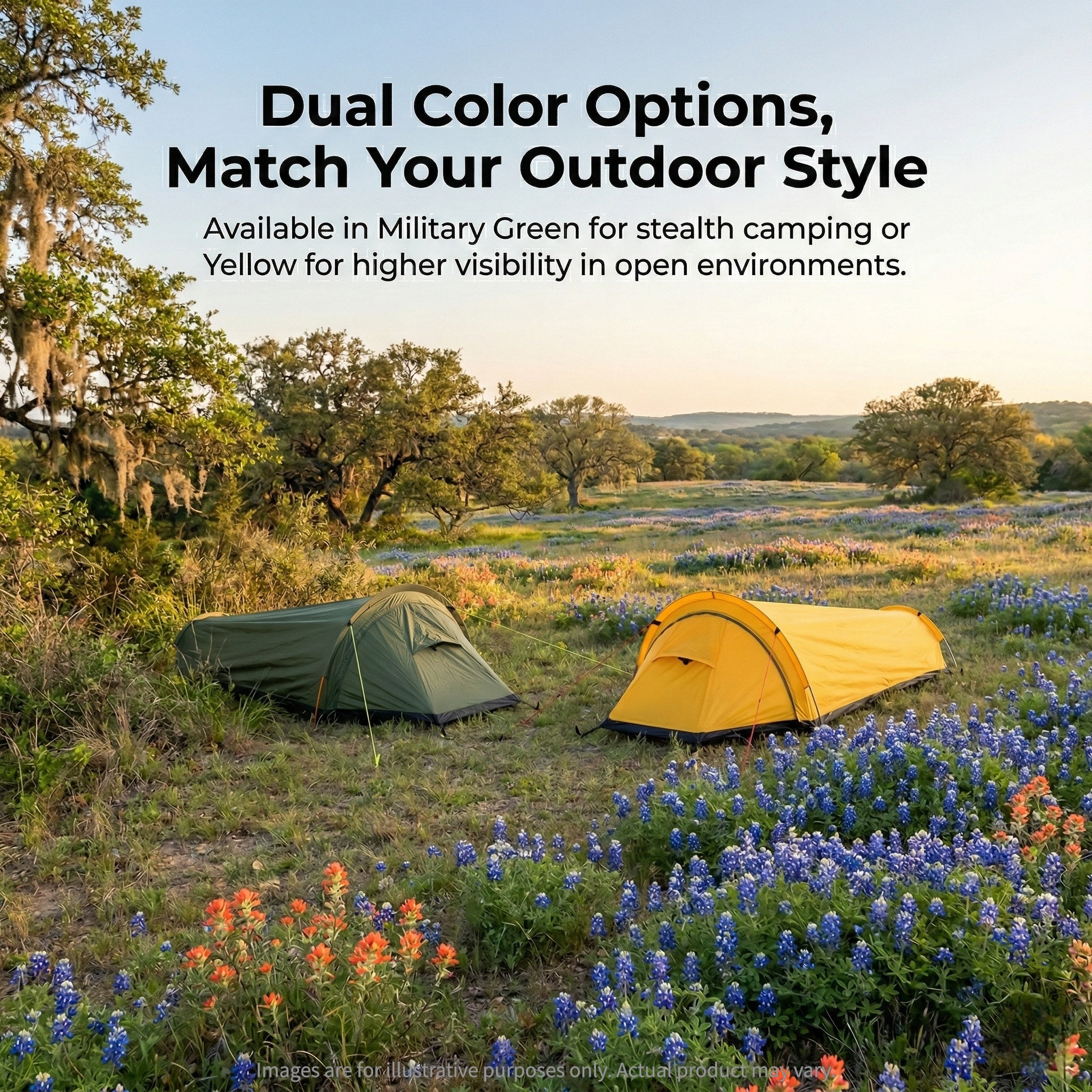 Traverseon Bivy Tent, 830g Ultralight Backpacking Shelter