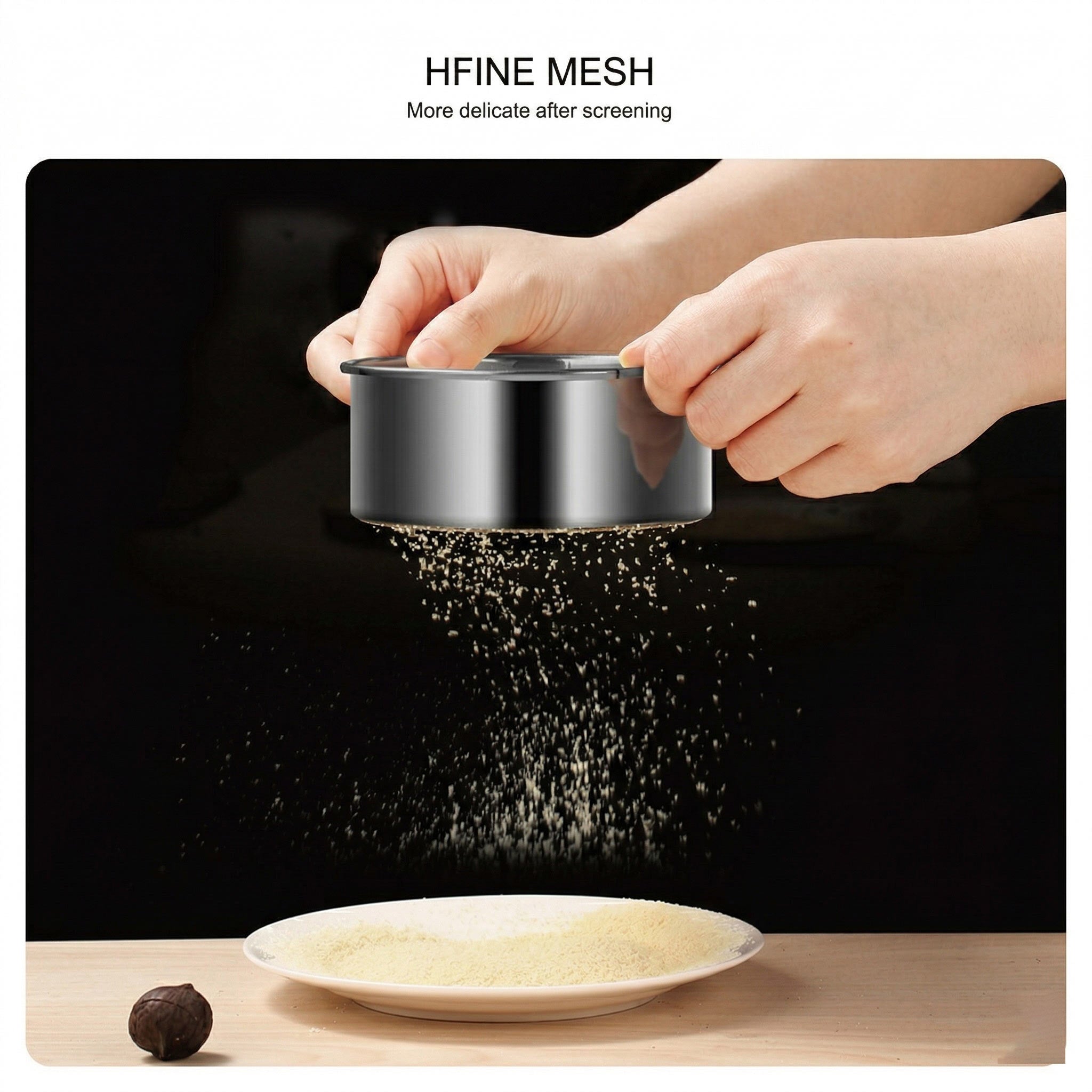 High-Speed Electric Grain Grinder – 32000 RPM Stainless Steel Commercial Spice & Herb Mill | Traverseon