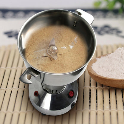 Upright Electric Grain Grinder – 850W/1500W High-Speed Stainless Steel Spice & Coffee Mill | Traverseon