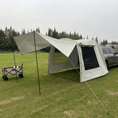SUV Tailgate Tent Canopy – 210T 3000 Waterproof UV Protection for Car Camping | Traverseon