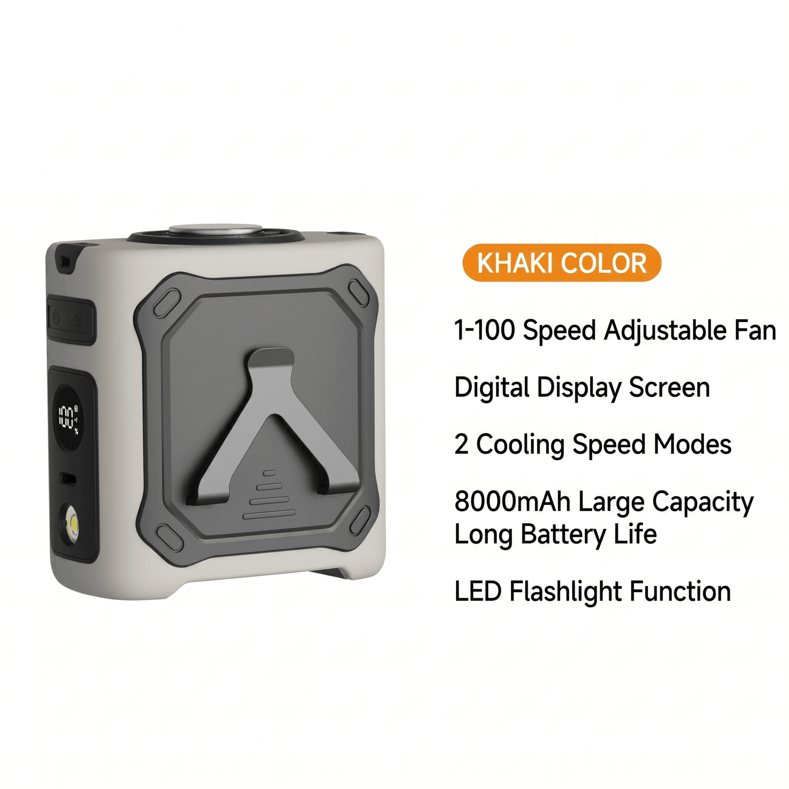 Wearable Waist Cooling Fan – Semiconductor Portable Clip Fan | Traverseon