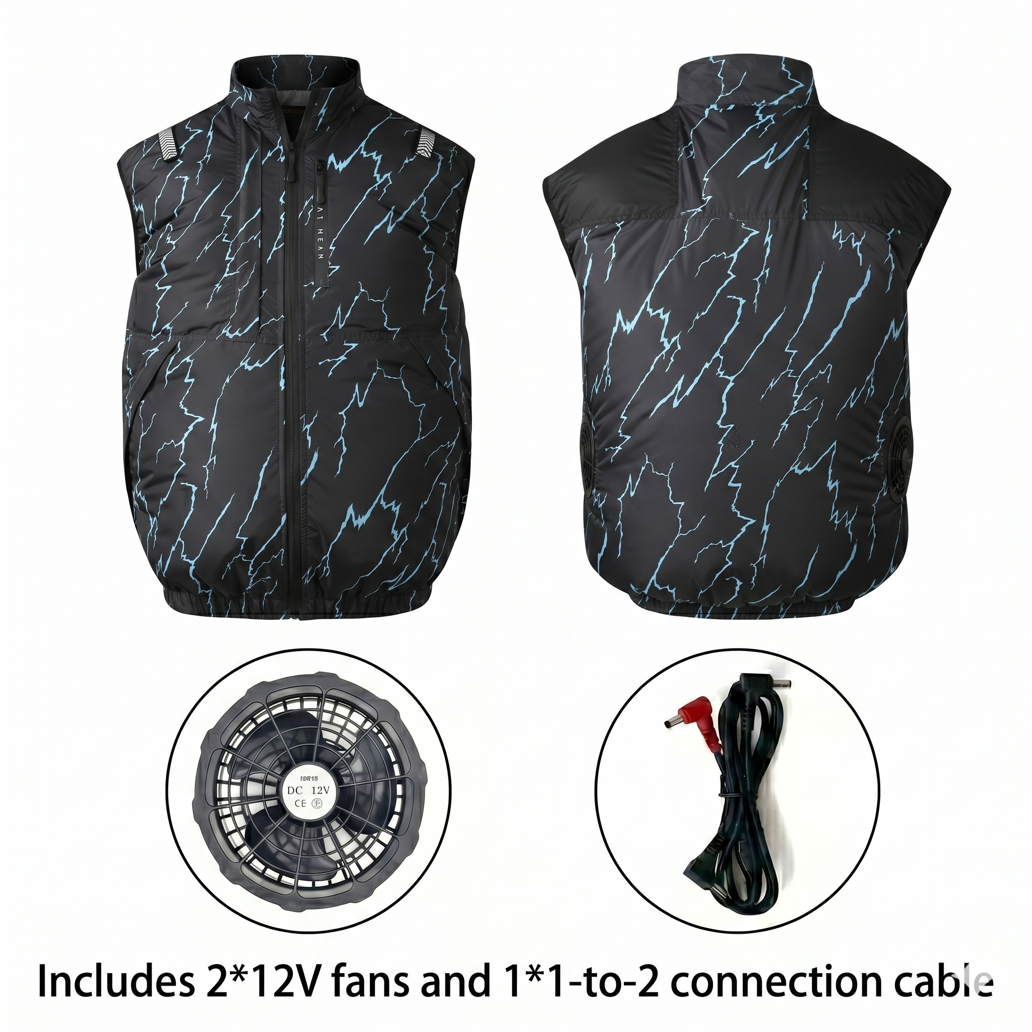 Cooling Vest Jacket for Men Women – Dual Fan UV Water Resistant Work Vest | Traverseon