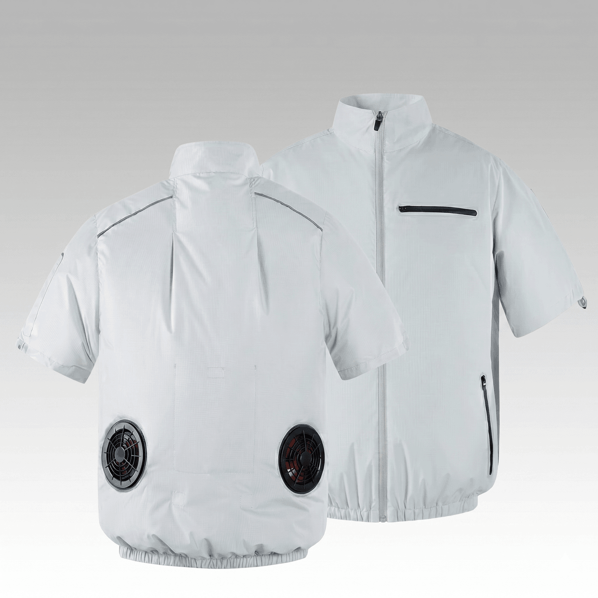 Cooling Workwear Fan Jacket – 5V/12V Outdoor Cooling Vest | Traverseon