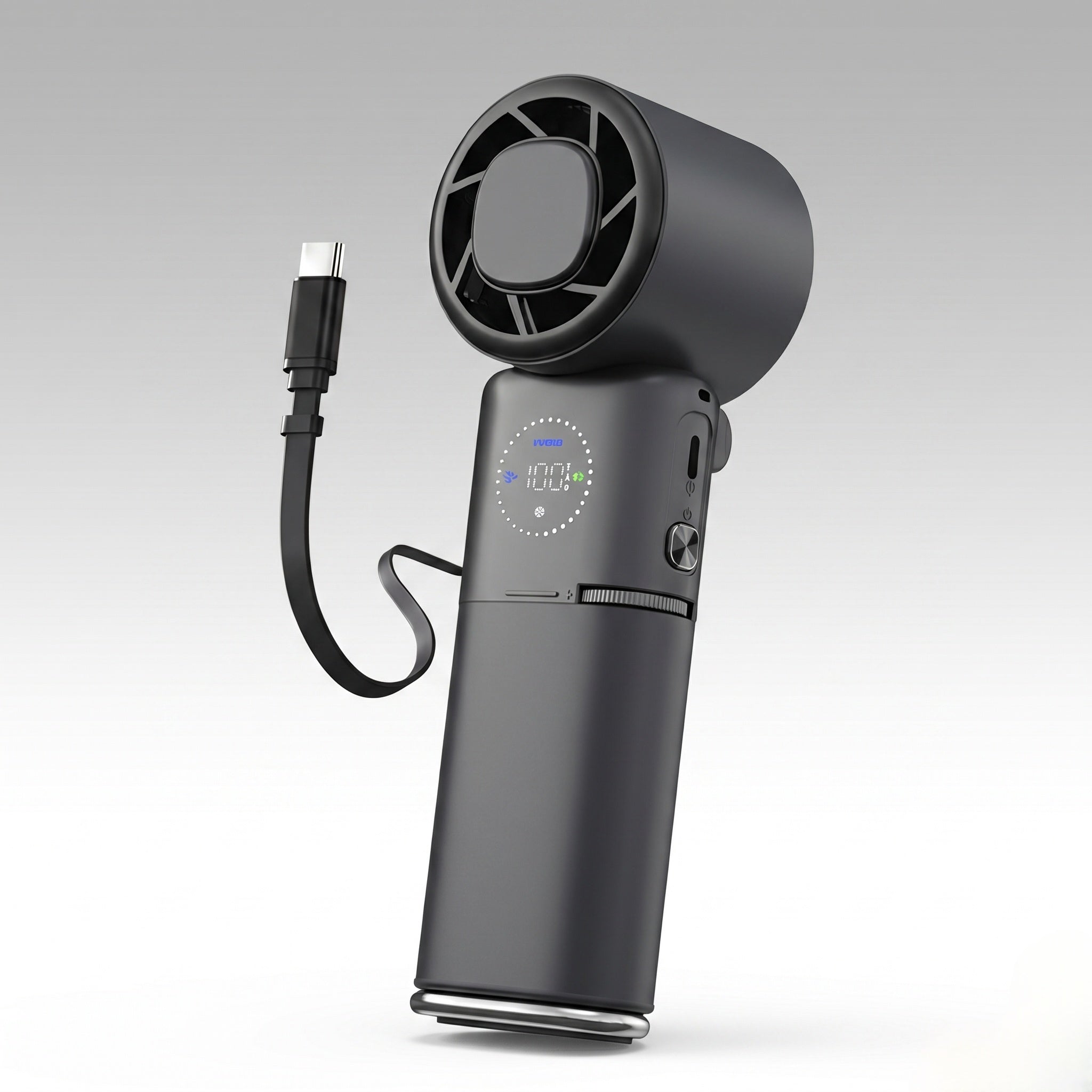 TEC Cooling Handheld Fan – 9000mAh Rechargeable Portable Fan | Traverseon