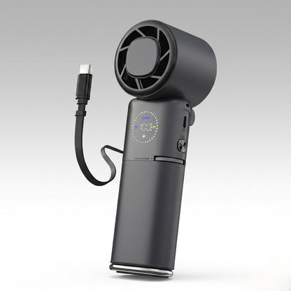 TEC Cooling Handheld Fan – 9000mAh Rechargeable Portable Fan | Traverseon