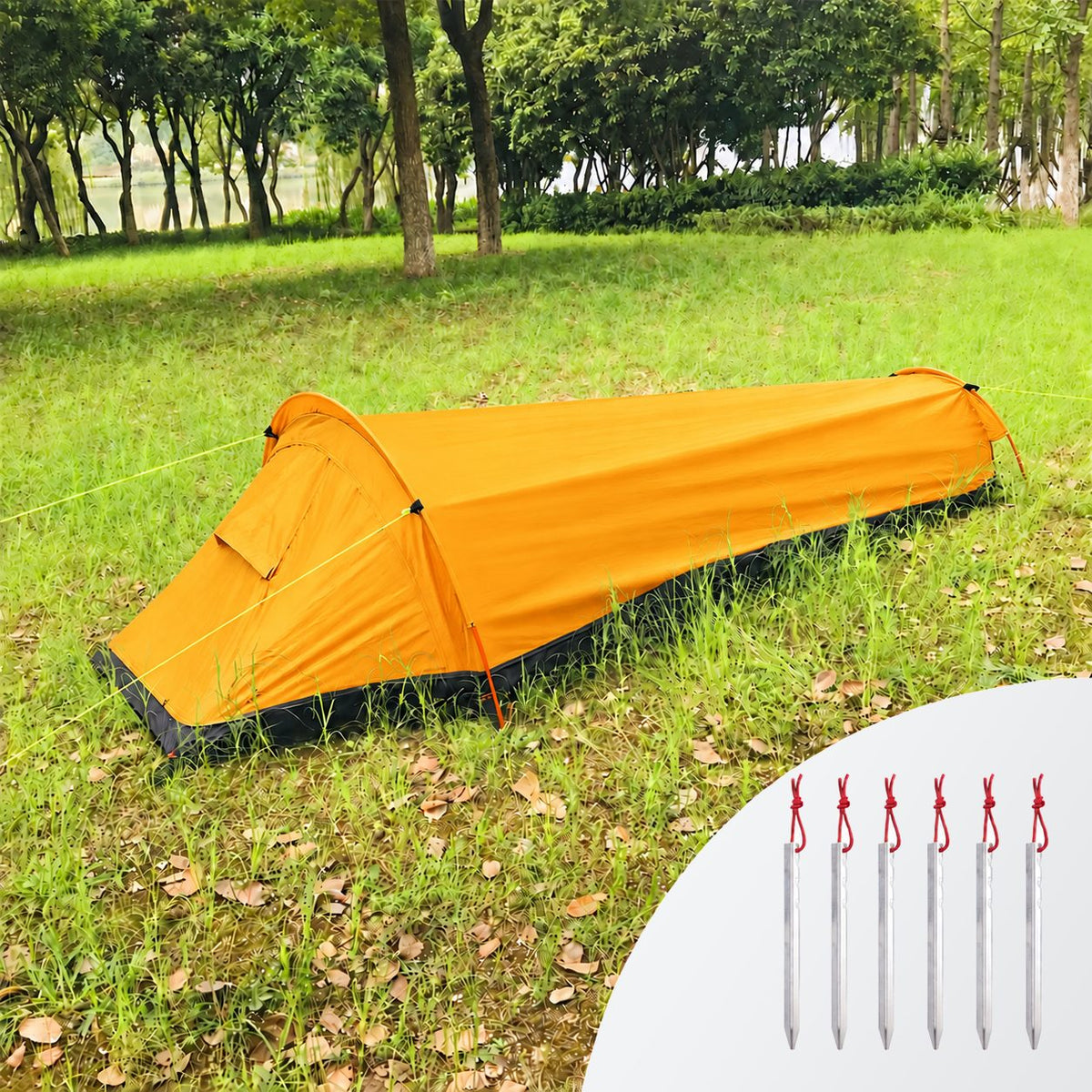 Traverseon Bivy Tent, 830g Ultralight Backpacking Shelter
