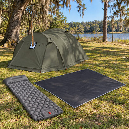 All-Season Family Hot Camping Tent with Stove Jack