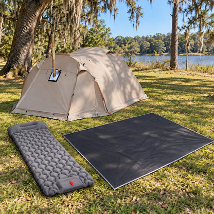 All-Season Family Hot Camping Tent with Stove Jack