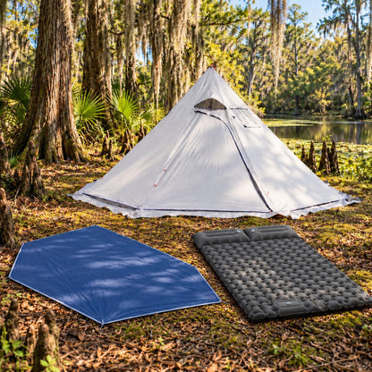 Hot Tent-1–3 Person Ultralight 4 Season Teepee Tent with Stove Jack | Traverseon