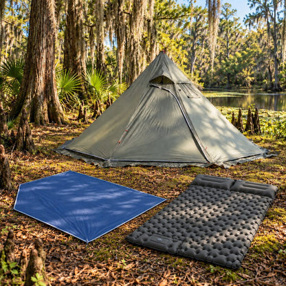 Hot Tent-1–3 Person Ultralight 4 Season Teepee Tent with Stove Jack | Traverseon