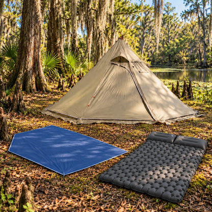 Hot Tent-1–3 Person Ultralight 4 Season Teepee Tent with Stove Jack | Traverseon