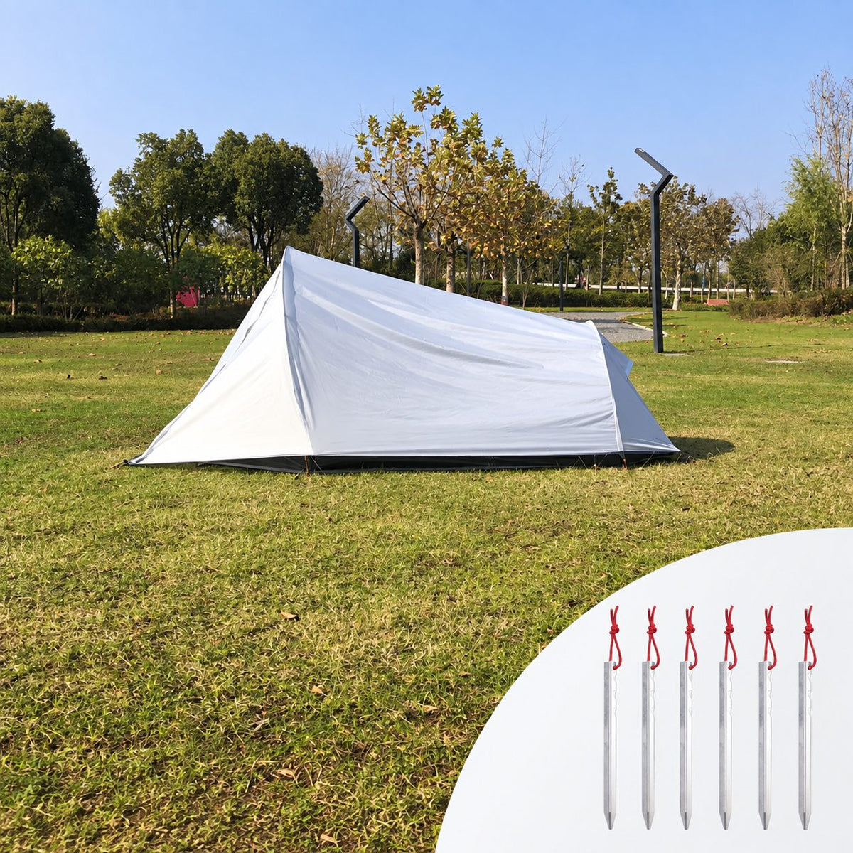AeroDuo 2P Ultralight Tunnel Tent — 1.58 kg Compact Shelter