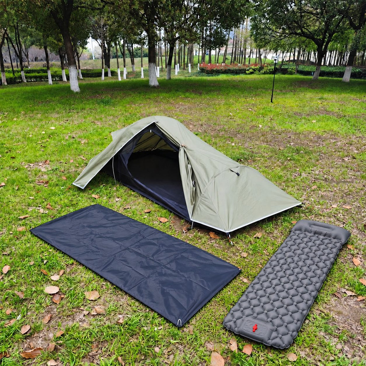 Ultralight 1P Backpacking Tent — 1.35 kg, Stealth Design, 4-Season Universal, Wind and Rainproof