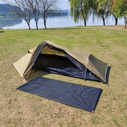 Ultralight 1P Backpacking Tent — 1.35 kg, Stealth Design, 4-Season Universal, Wind and Rainproof