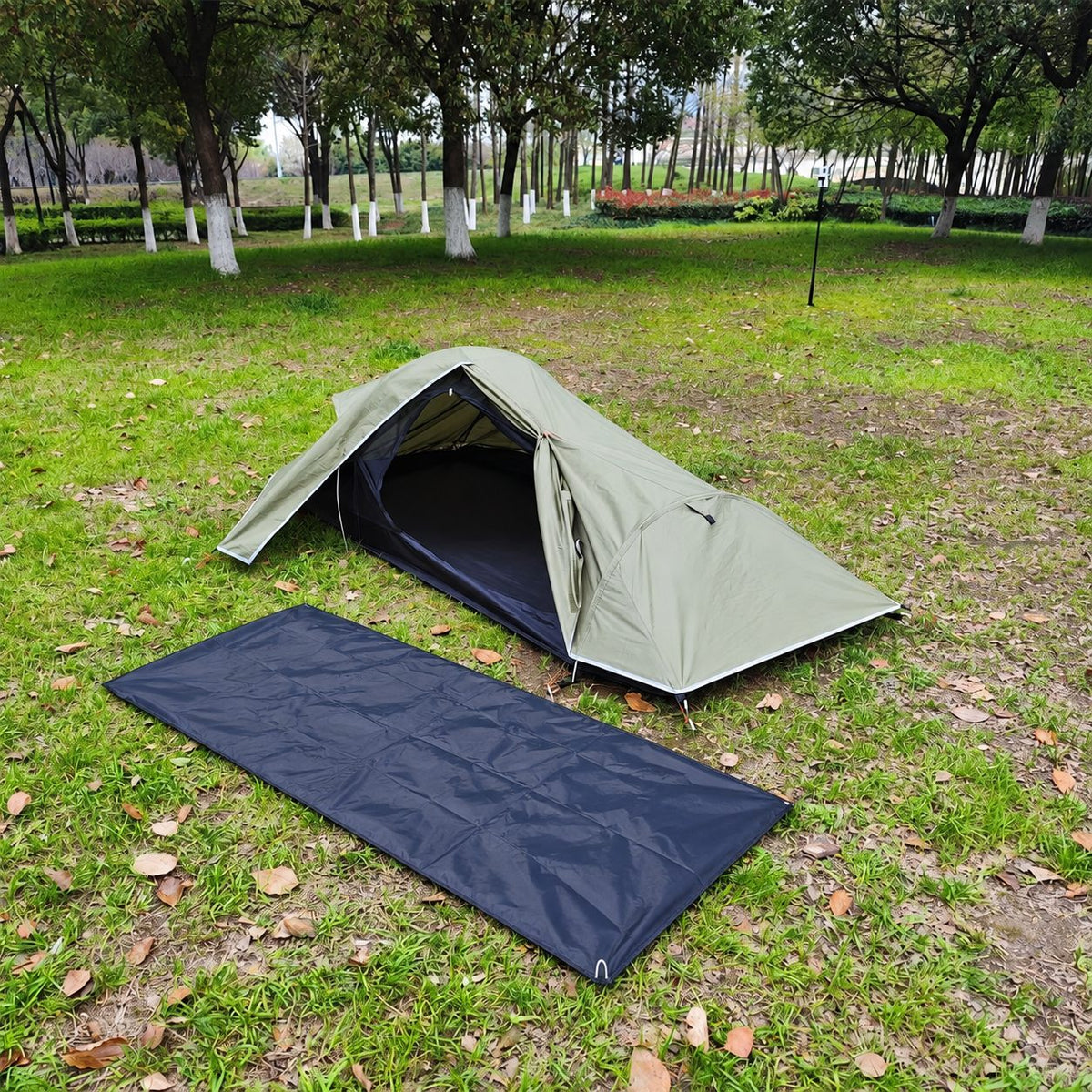 Ultralight 1P Backpacking Tent — 1.35 kg, Stealth Design, 4-Season Universal, Wind and Rainproof