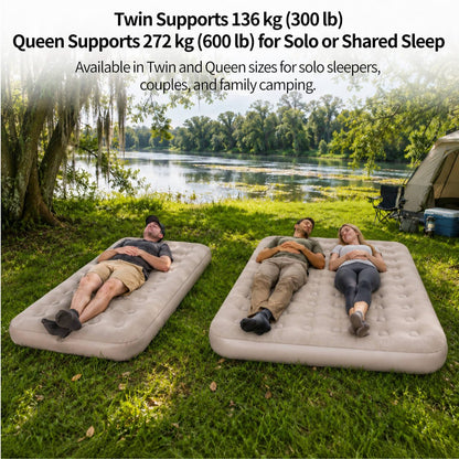Self-Inflating Air Mattress | 300lbs Support | Traverseon